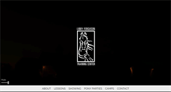 Desktop Screenshot of libbyfergusonhorsetraining.com